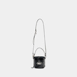 Daisy Drawstring Bucket Bag - Vivienne Westwood - Leather - Black