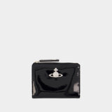 Slim Card Holder - Vivienne Westwood - Synthetic - Black