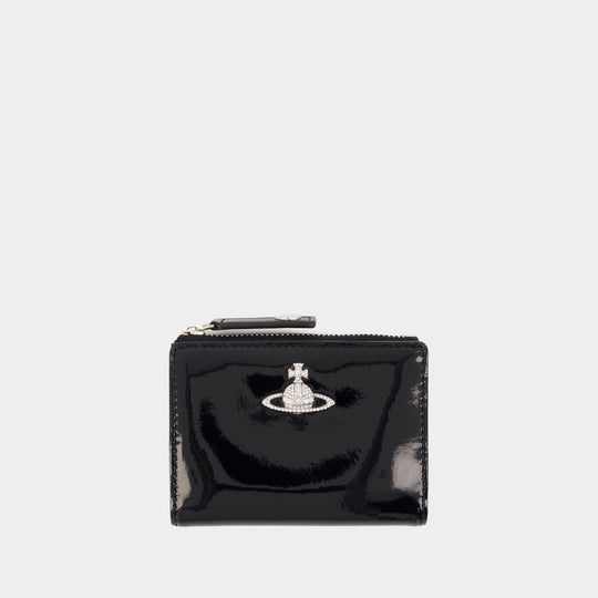 Slim Card Holder - Vivienne Westwood - Synthetic - Black