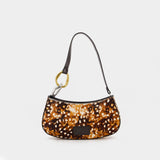 Ollie Shoulder Bag - Staud - Leather - Brown