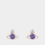 Reina Earrings - Vivienne Westwood - Metal - Silver