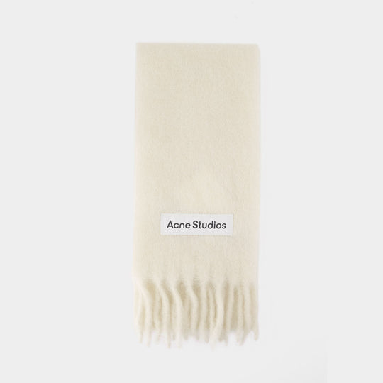 Scarf - Acne Studios - Wool - Ivory