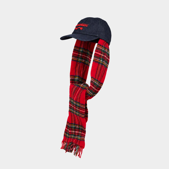 Scarf Cap - Charles Jeffrey Loverboy - Cotton - Blue