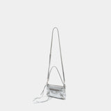 Le City Crossbody - Balenciaga - Leather - Silver