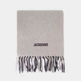 L'echarpe Moisson - Jacquemus - Wool - Grey