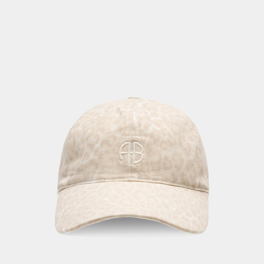 Jeremy Baseball Cap - ANINE BING - Cotton - Beige