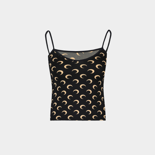 Moon Printed Jersey T-Shirt - Marine Serre - Other - Multicolor