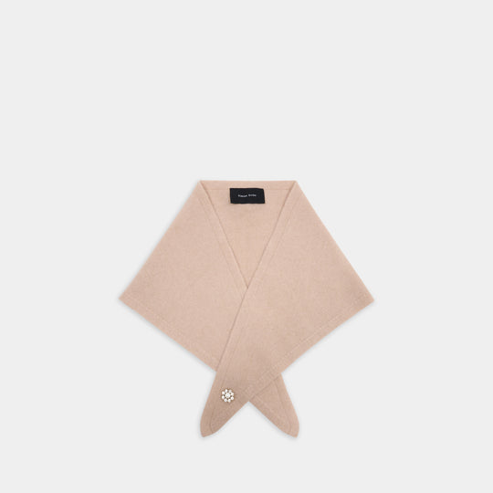 Cashmere Neckerchief Scarf - Simone Rocha - Cashmere - Multicolor