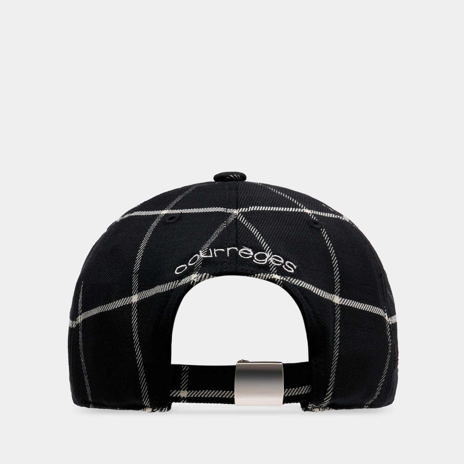 Checked Signature Cap - Courreges - Cotton - Multicolor