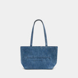Punch Medium Shopper Bag - Alexander Wang - Cotton - Blue