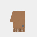 Augustina Scarf - ANINE BING - Wool - Brown