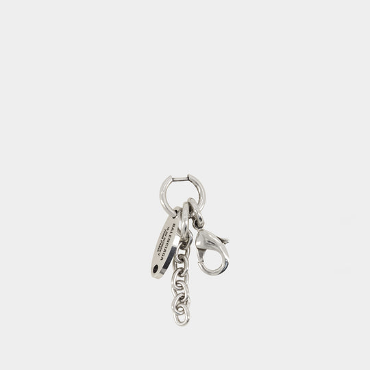 Everyday Chain Earrings - Balenciaga - Metal - Silver