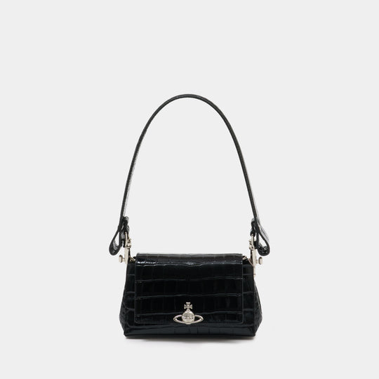 Hazel Small Purse - Vivienne Westwood - Leather - Black