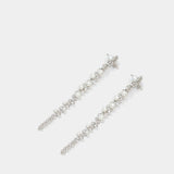 Drip Earrings - Simone Rocha - Crystal - Ivory