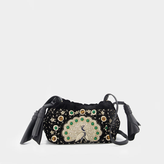 Cloud 91 Small Peacock Clutch - Zimmermann - Synthetic - Black