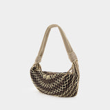 Fortune Croissant Filt Crossbody - Lemaire - Leather - Beige