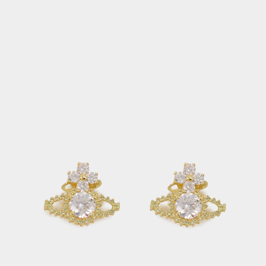 Valentina Orb Earrings - Vivienne Westwood - Metal - Gold-coloured