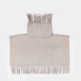 Turtla Scarf - By Malene Birger - Wool - Brown