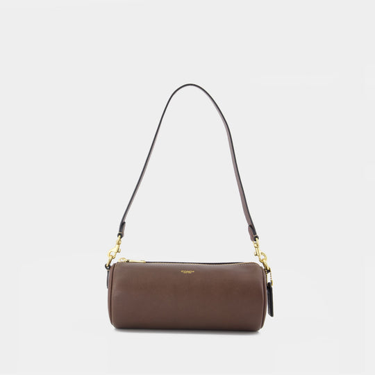 Natural Barrel Shoulder Bag - Coach - Leather - Brown