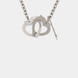 Heart Handcuff Necklace - Marc Jacobs - Brass - Silver