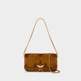 Rock Western Used Crossbody - Zadig & Voltaire - Leather - Brown