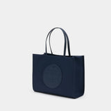 Ella Small Shopper Bag - Tory Burch - Synthetic - Blue