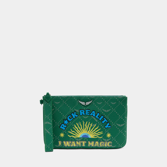 Z clutch bag - Zadig & Voltaire - Synthetic - Green