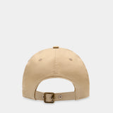 Cap - Burberry - Cotton - Beige
