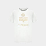 Zewel T-shirt - Isabel Marant - Linen - White