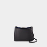 Compagnon 16 Asymetrical Crossbody - Lanvin - Leather - Black