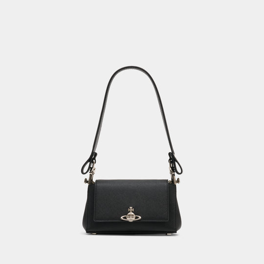 Hazel Small Purse - Vivienne Westwood - Leather - Black