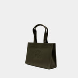 Lara Tote Shopper Bag - ANINE BING - Cotton - Green