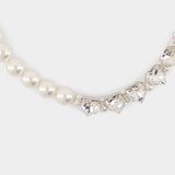 Quartet & Heart Necklace - Simone Rocha - Synthetic Pearls - Ivory