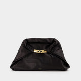 Dinner At 8 Medium Purse - Balmain - Leather - Black