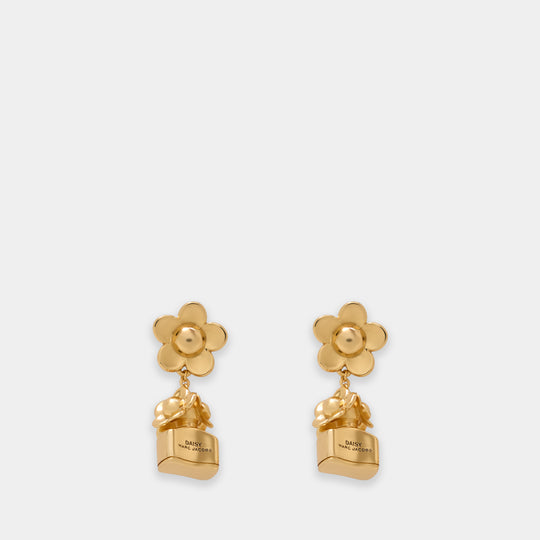 Delicate Daisy Earrings - Marc Jacobs - Brass - Gold