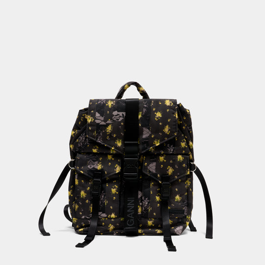 Re Tech Backpack - Ganni - Synthetic - Multicolor