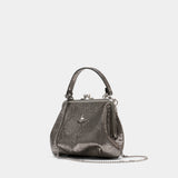 Granny Frame Purse - Vivienne Westwood - Leather - Silver