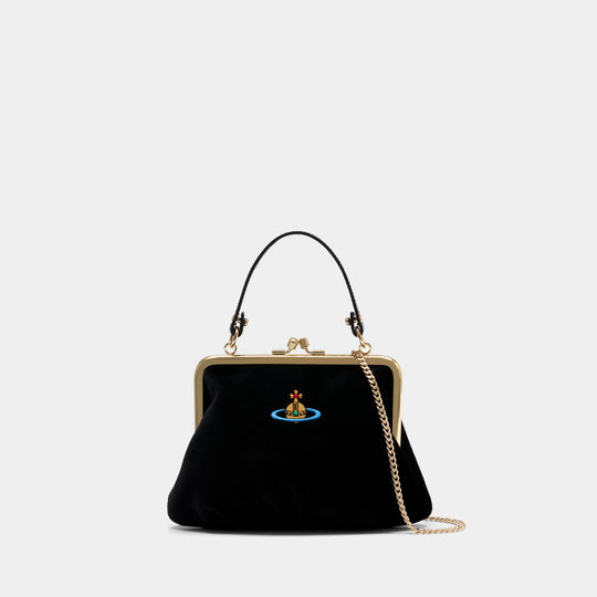 Granny Frame Purse - Vivienne Westwood - Leather - Black