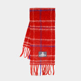 30x200 Scarf - Vivienne Westwood - Wool - Red