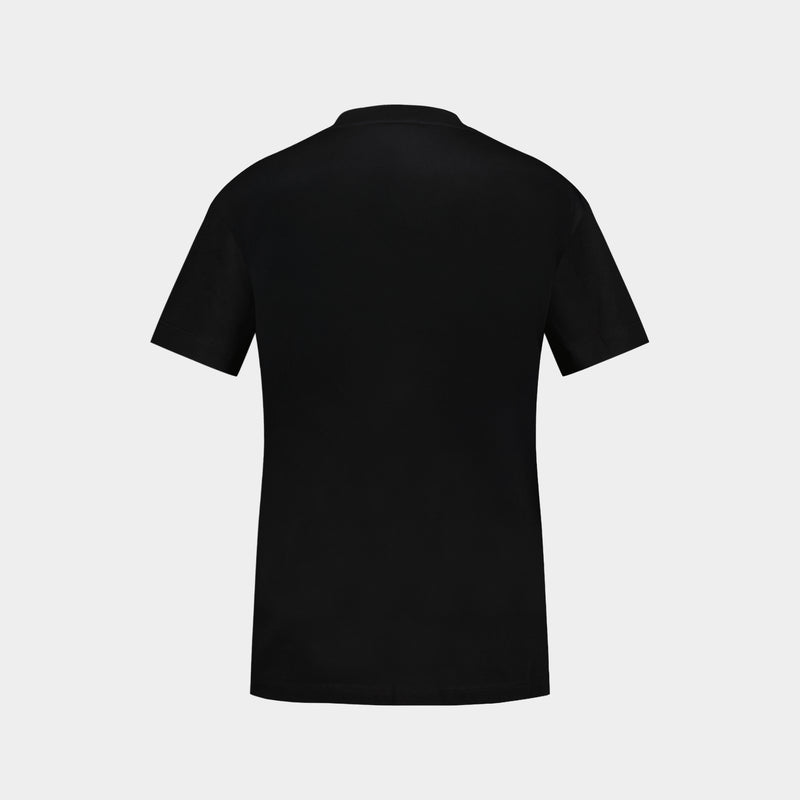 Shadow Of The Medusa T Shirt - Versace - Cotton - Black