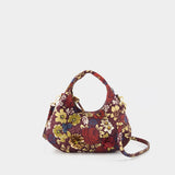 Hobo Mini Purse - Ganni - Synthetic - Brown