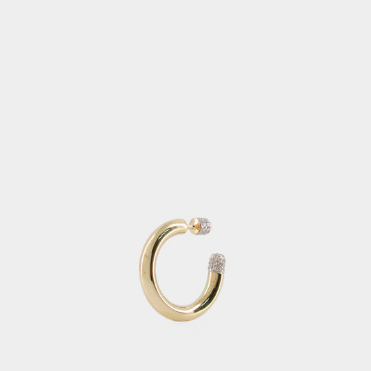 14克拉黄金Double Piercing耳饰