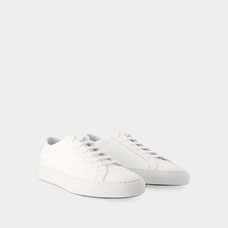 Original Achilles Low Sneakers - Common Projects - Cuir - Blanc