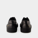 Original Achilles Low 黑色皮质运动鞋