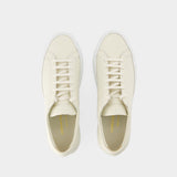 COMMON PROJECTS Original Achilles米色纳帕低帮休闲鞋