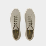 COMMON PROJECTS Original Achilles米色纳帕低帮休闲鞋