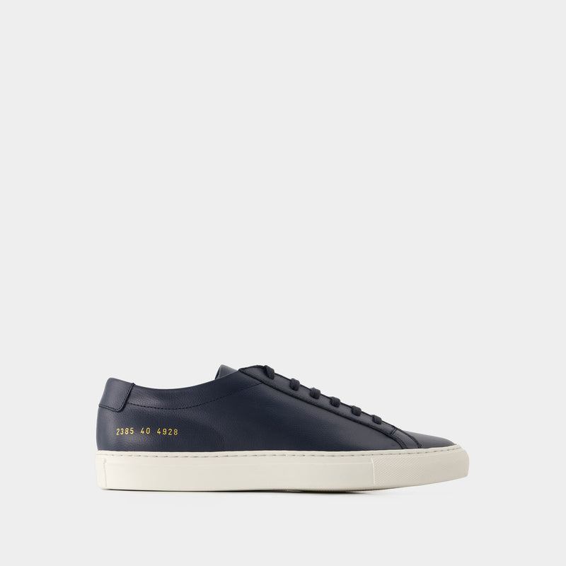 COMMON PROJECTS Original Achilles米色纳帕低帮休闲鞋