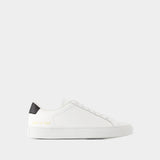 COMMON PROJECTS Retro Classic Sneakers 黑色纳帕牛皮运动鞋