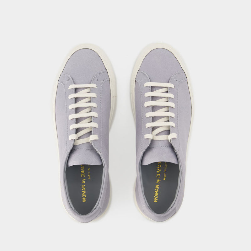 COMMON PROJECTS Achilles Sneakers 蓝色皮质运动鞋