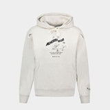 Ader Error Hoodie 白色棉质连帽衫